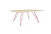 Tronk Williams Coffee Table - Square Small Maple Red