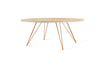 Tronk Williams Coffee Table - Oval Small Maple Orange