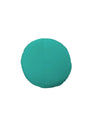 BEND Round Throw Pillow Sunbrella Teal 