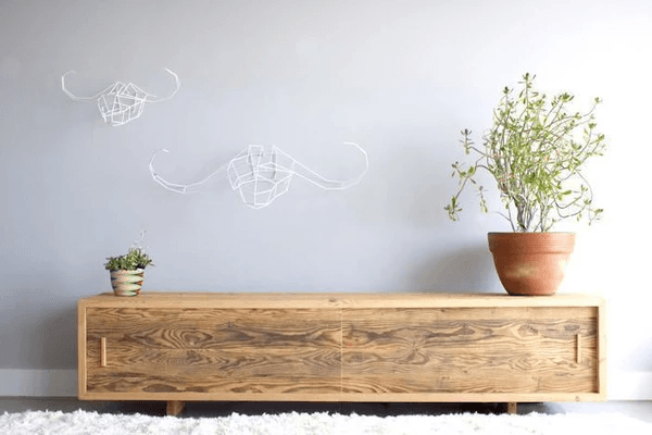 BEND Geometric Animals - Papa Buffalo Black 