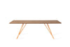 Tronk Williams Coffee Table - Rectangular Thin Walnut Orange