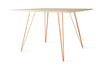 Tronk Williams Dining Table - Rectangular Small Maple Orange