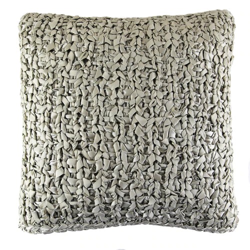 Ann Gish Ribbon Knit Pillow