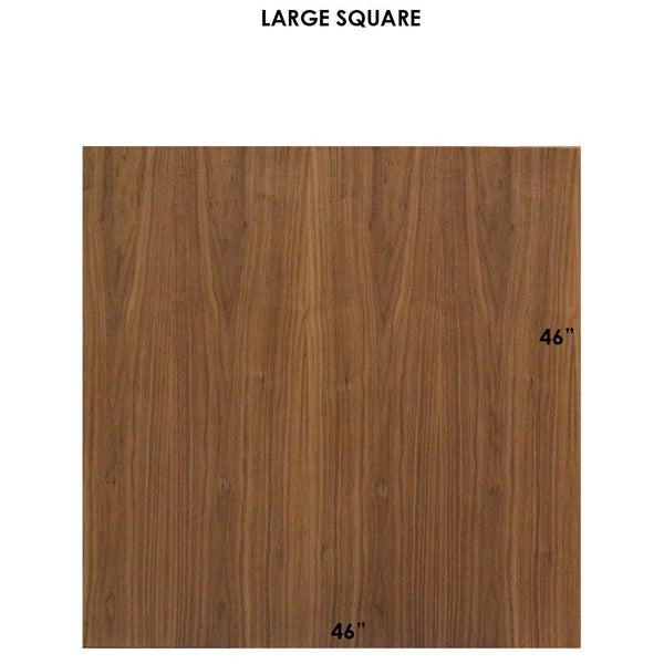 Tronk Clarke Coffee Table - Square Small Walnut Black