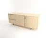Tronk Chapman Small Credenza Storage Unit Maple Navy 