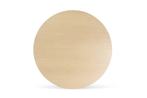Tronk Clarke Dining Table - Circular Small Walnut Black