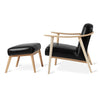 GUS Modern Baltic Chair & Ottoman