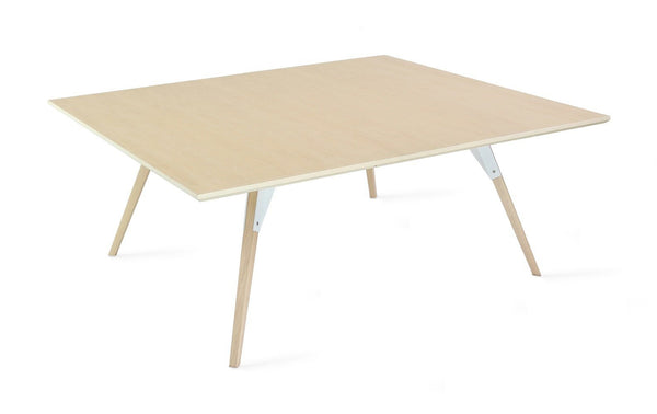 Tronk Clarke Coffee Table - Rectangular Small Walnut Black