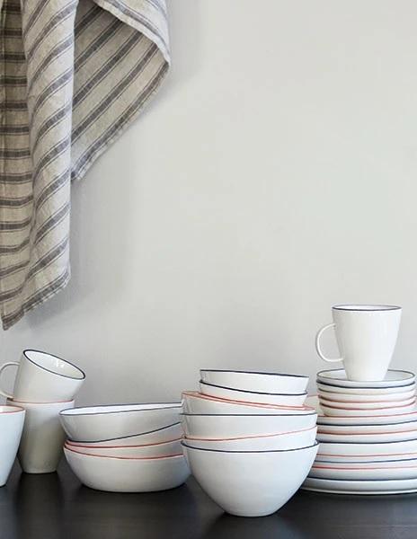 Canvas Home Abbesses Mug - Set of 4 Blue 