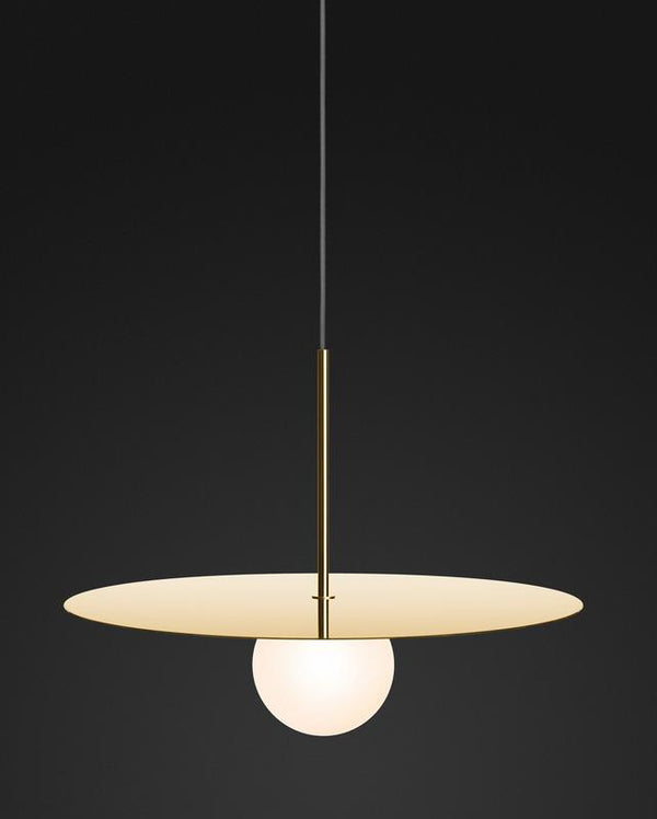 Pablo Bola Disc Pendant Brass Extra Large 