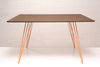 Tronk Williams Dining Table - Rectangular Large Walnut Orange