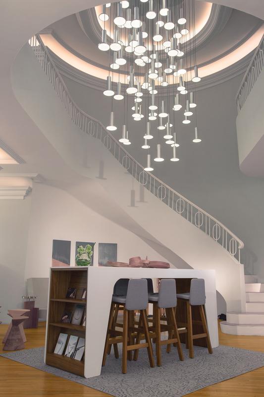 Pablo Cielo Thirteen Chandelier HB White 