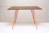 Tronk Williams Dining Table - Rectangular Small Walnut Orange