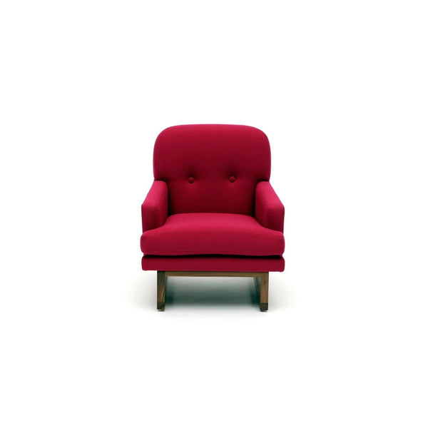 ARTLESS Melinda Chair Wool - Burnt Red 