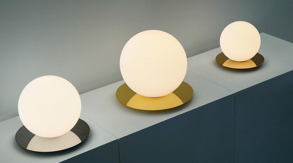 Pablo Bola Sphere Table Lamp Brass Medium 