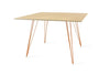 Tronk Williams Dining Table - Square Large Maple Orange