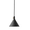 Menu Cast Pendant - Shape 1 Black/Brass 