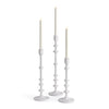 Napa Home & Garden Abacus Taper Candle Holders - Set of 3