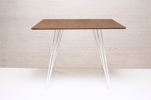 Tronk Williams Dining Table - Square Small Maple Blood Red