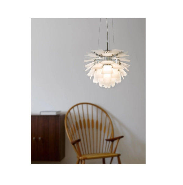 Louis Poulsen PH Artichoke Pendant - White Gloss Small 