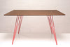 Tronk Williams Dining Table - Rectangular Large Walnut Red