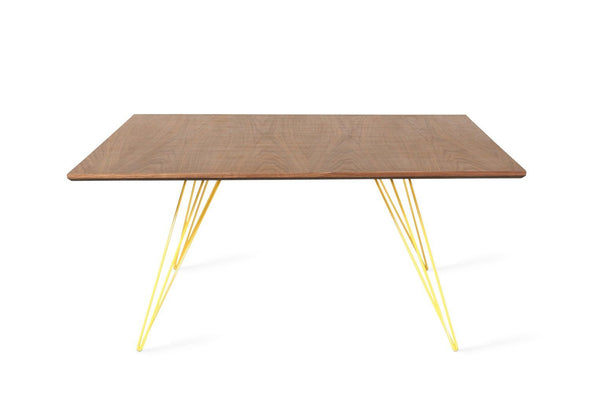 Tronk Williams Coffee Table - Square Small Maple Blood Red