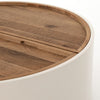 Four Hands Cas Drum Coffee Table