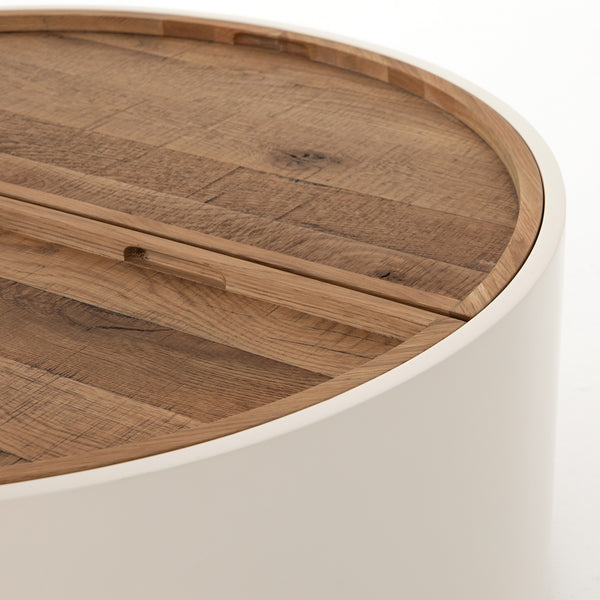 Four Hands Cas Drum Coffee Table