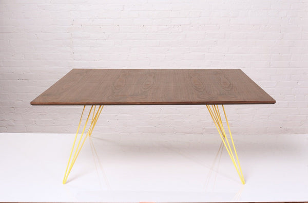 Tronk Williams Coffee Table - Square Small Maple Blood Red