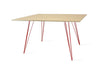 Tronk Williams Dining Table - Rectangular Large Maple Red