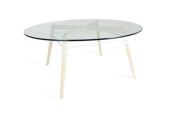 Tronk Ross Coffee Table Walnut Black 
