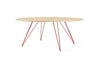 Tronk Williams Coffee Table - Oval Small Maple Red