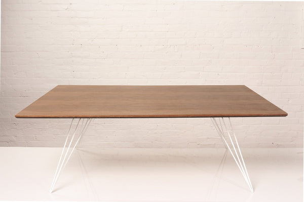 Tronk Williams Coffee Table - Rectangular Thin Maple Blood Red