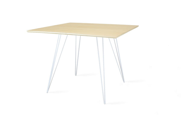 Tronk Williams Dining Table - Square Small Maple Blood Red