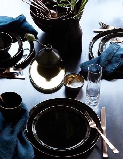 Canvas Home Abbesses Mug - Set of 4 Blue 