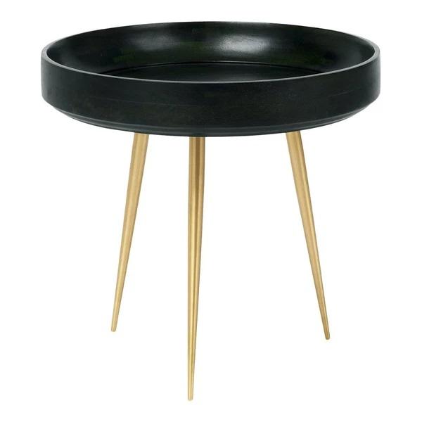 Mater Bowl Table Small Natural Lacquered 