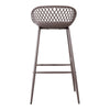 Moe's Piazza Outdoor Barstools - Set of 2