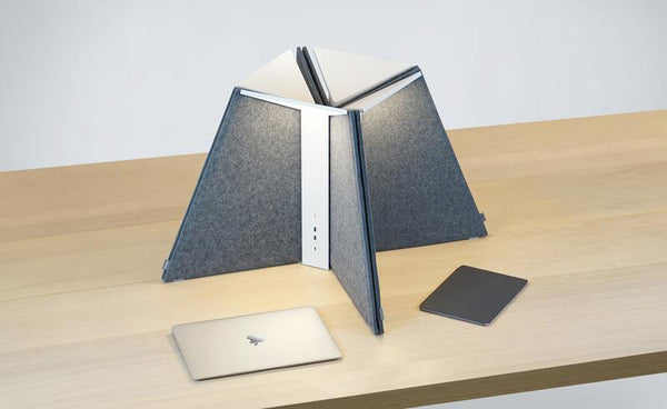 Pablo Corner Office Table Lamp Anthracite Small 