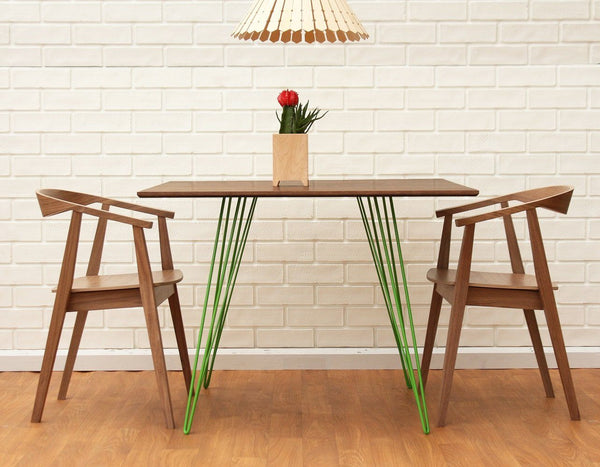 Tronk Williams Dining Table - Square Small Maple Blood Red