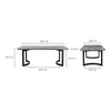 Moe's Bent Dining Table - Small