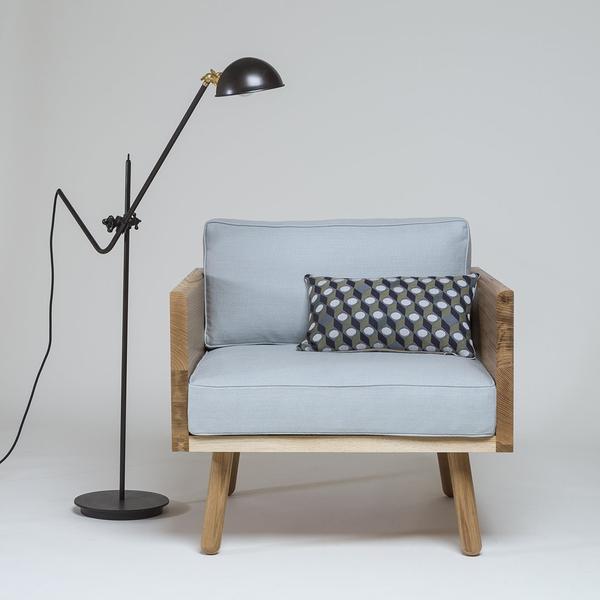 Another Country Armchair One Clyde - Grey 303 