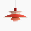 Louis Poulsen PH 5 Pendant Hues of Red 