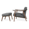 GUS Modern Baltic Chair & Ottoman