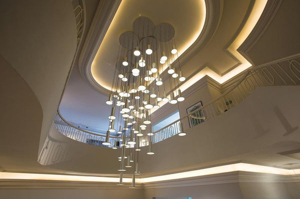 Pablo Cielo Thirteen Chandelier HB White 