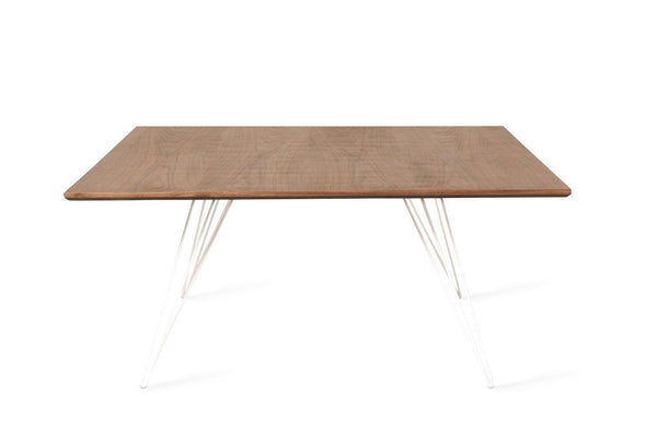 Tronk Williams Coffee Table - Square Small Maple Blood Red