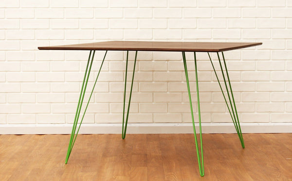 Tronk Williams Dining Table - Rectangular Small Maple Blood Red