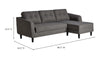 Moe's Belagio Sofa Bed w/ Chaise