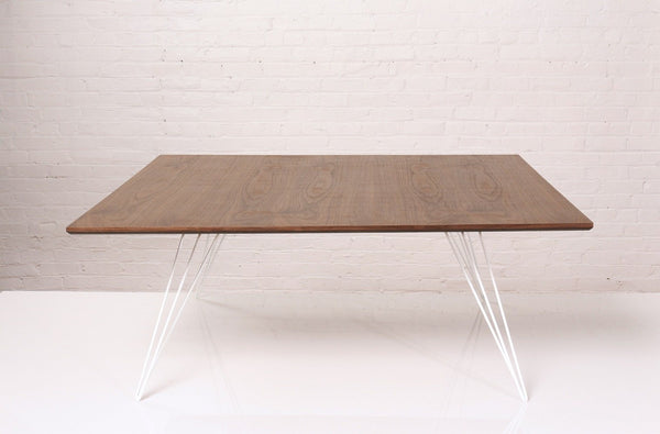 Tronk Williams Coffee Table - Square Small Maple Blood Red