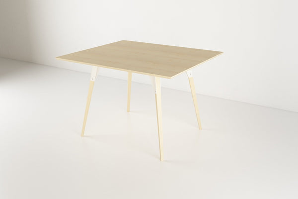 Tronk Clarke Dining Table - Rectangular Small Walnut Black