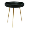 Mater Bowl Table Small Nori Green Stained 